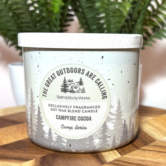 CAMPFIRE COCOA 3 Wick Candle - Picture 1 of 3